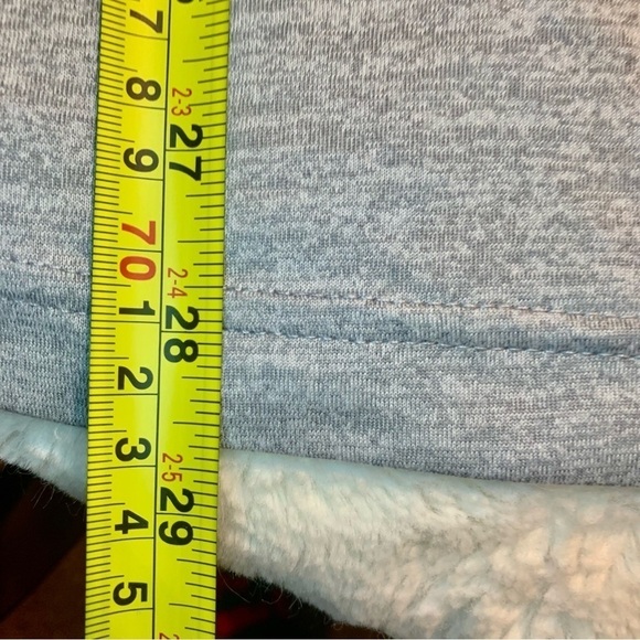 NWT Gaiam Hooded Top Large Grey Long Sleeved Hoodie Athletic Fitness Slim Fit - Picture 15 of 15